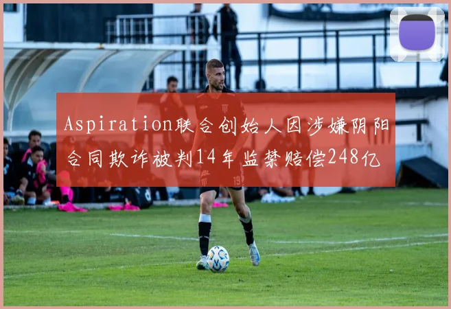 Aspiration联合创始人因涉嫌阴阳合同欺诈被判14年监禁赔偿248亿